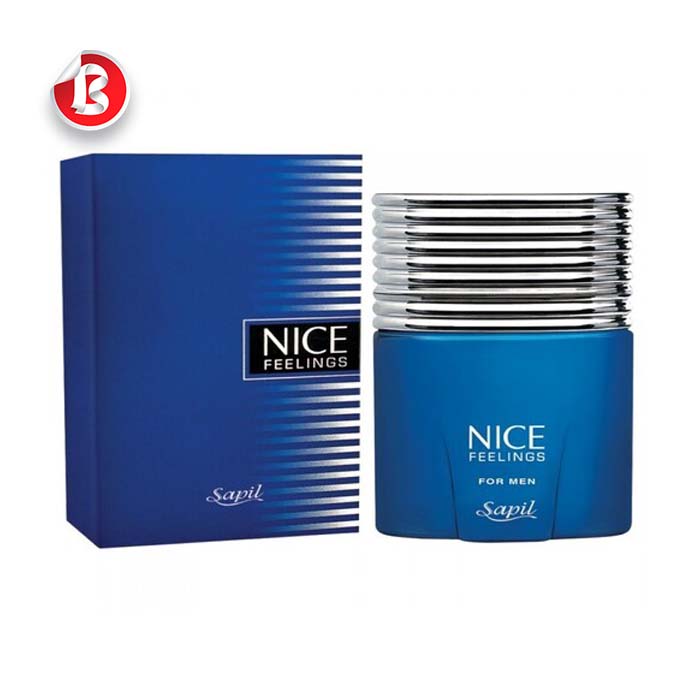 عکس اصلی عطر و ادکلن مردانه سپیل نایس فیلینگز آبی مردانه اصل Sapil Nice Feelings for men EDT